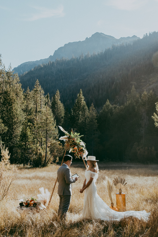 private vows in lake tahoe